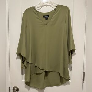 KAREN KANE OLIVE GREEN LADIES TOP